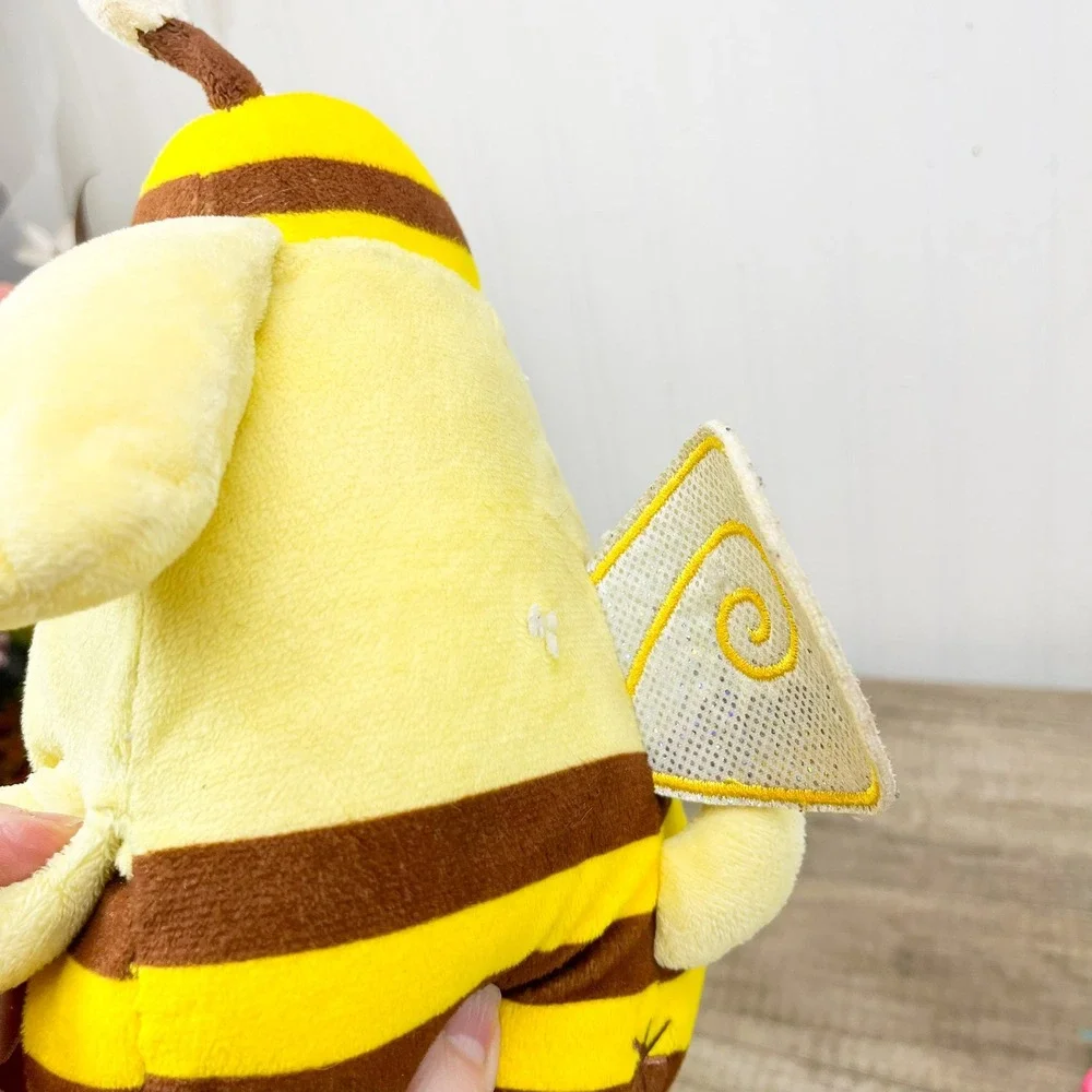 Sanrio Pompompurin Bumblebee Plush Yellow Brown Stripe Bee Costume 11 Inch Toy